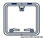 Osculati - Cover passo uomo 580 x 580 mm